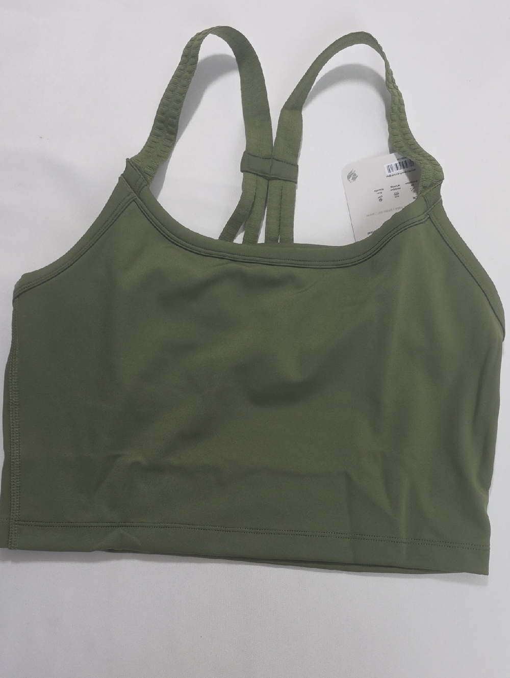 Phoenix Malibu Multi-Strap Bra NWT Olive Green S D-DDD